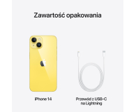 Apple SMARTFON APPLE iPhone 14 128GB Żółty MR3X3PX/A # - 1377933 - zdjęcie 8